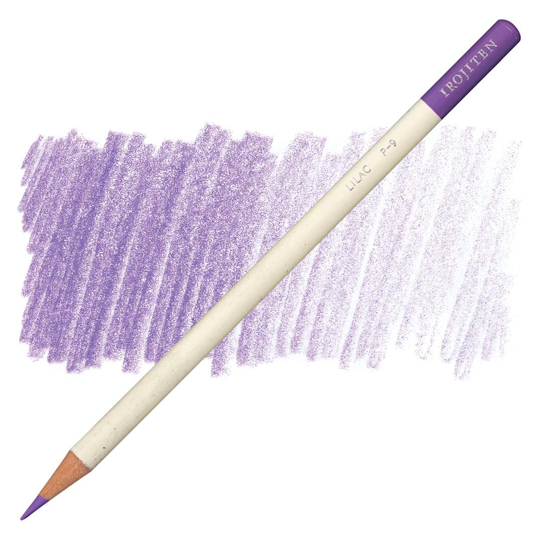 Open in modal - Irojiten Color Pencil - Lilac pencil and swatch