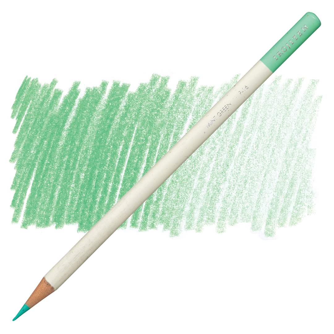 Open in modal - Irojiten Color Pencil - Mint Green pencil and swatch