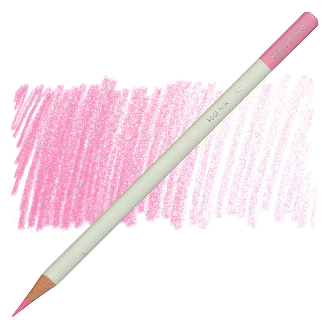 Open in modal - Irojiten Color Pencil - Rose Pink pencil and swatch