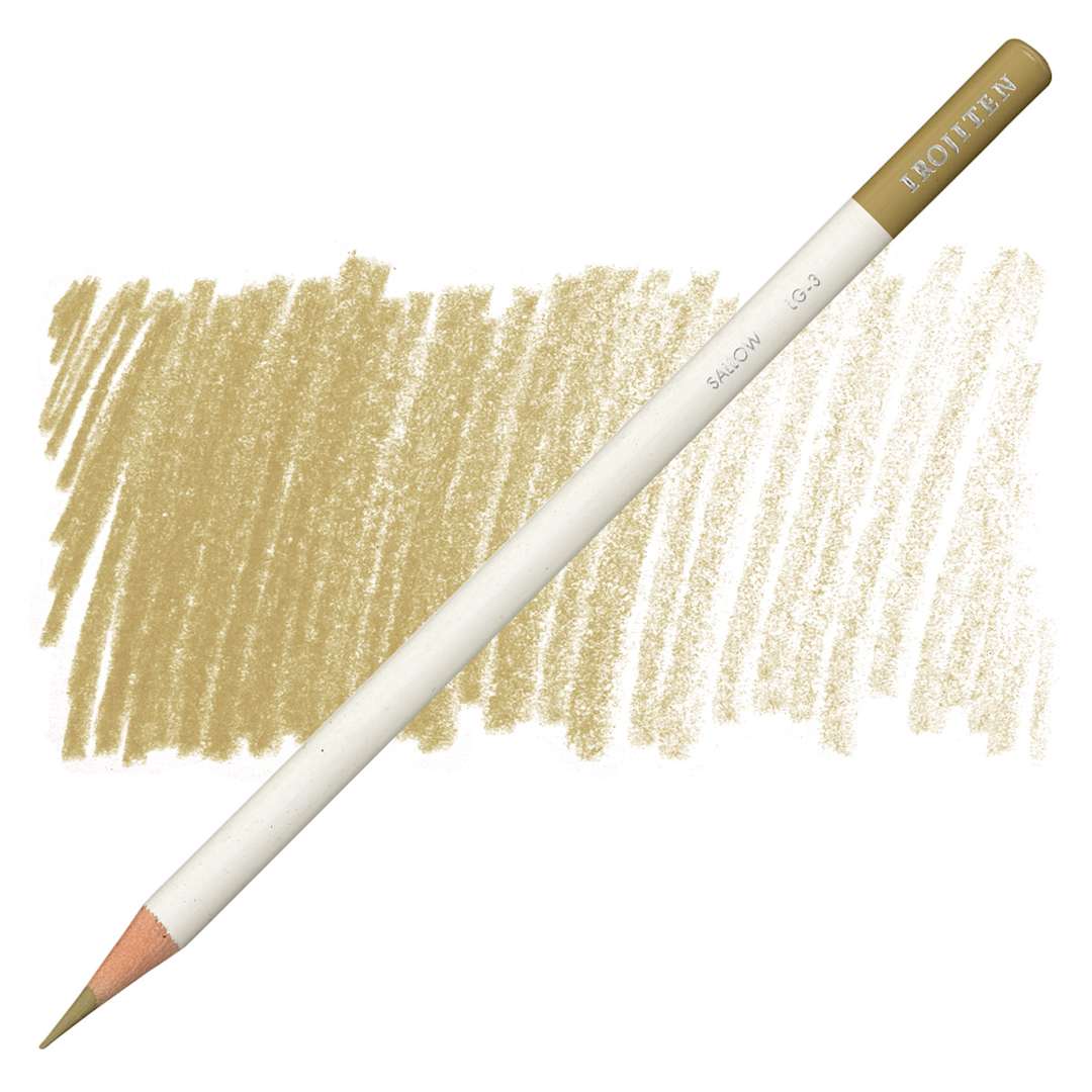 Open in modal - Irojiten Color Pencil - Sallow pencil and swatch