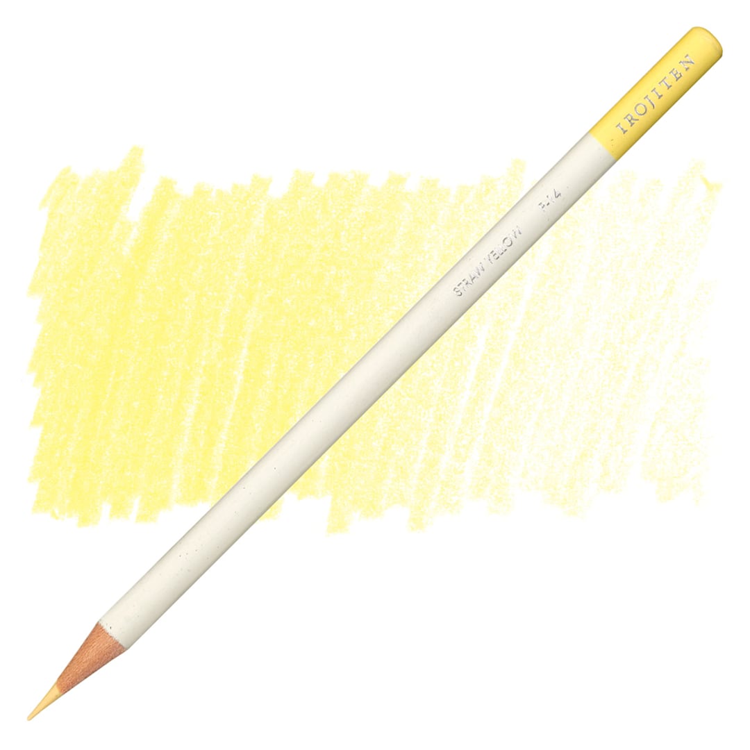 Open in modal - Irojiten Color Pencil - Straw Yellow pencil and swatch