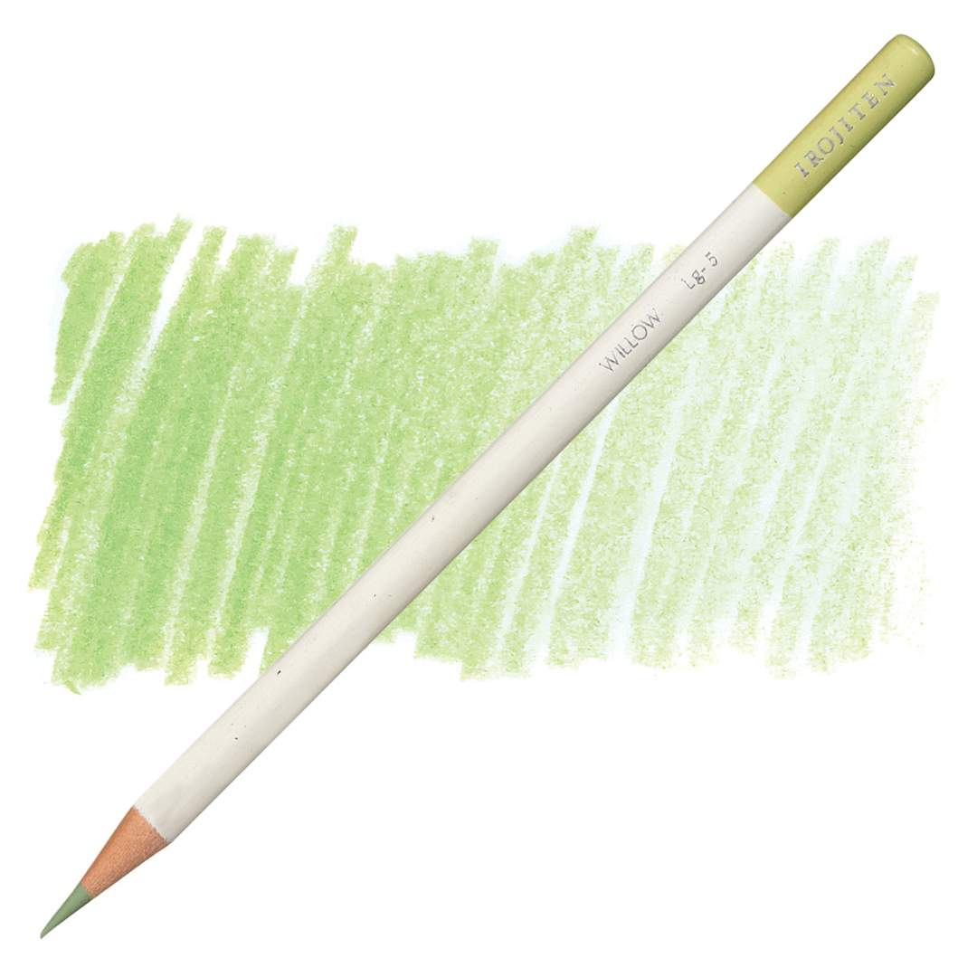 Open in modal - Irojiten Color Pencil - Willow pencil and swatch