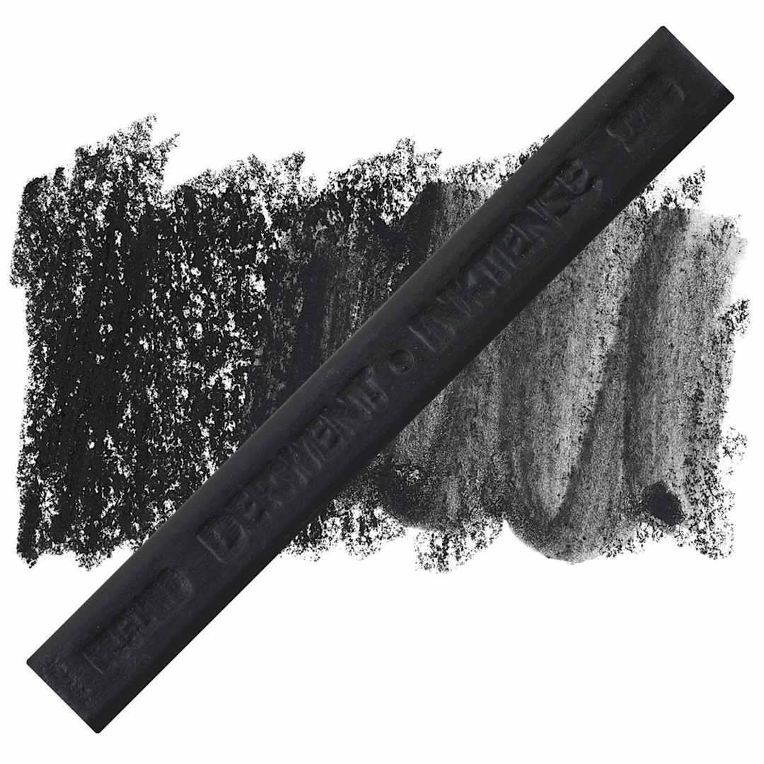 Open in modal - Derwent Inktense Block - Ink Black block and swatch