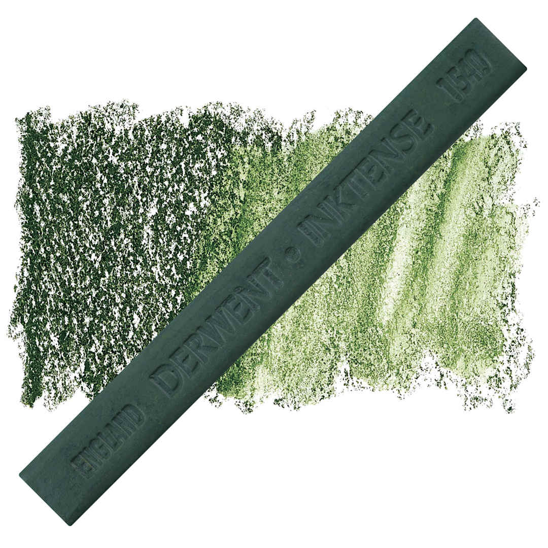Open in modal - Derwent Inktense Block - Light Olive block and swatch