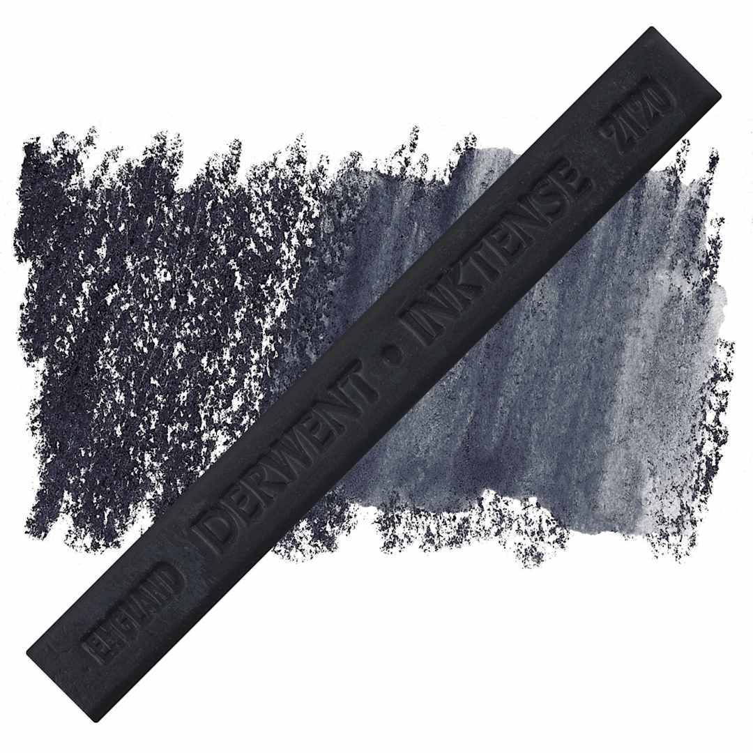 Open in modal - Derwent Inktense Block - Neutral Grey block and swatch