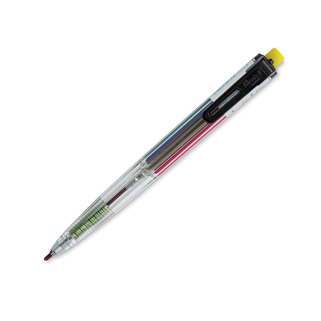 Open in modal - Pentel Automatic Mechanical Pencil - Angled view showing multiple leads inside
