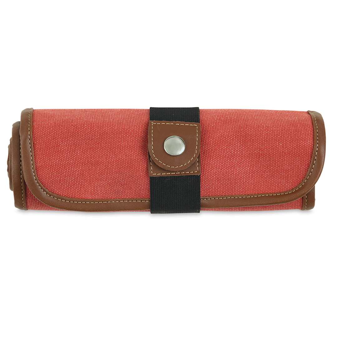 Open in modal - Speedball Roll-Up Pencil Case - Case for 36, Rose