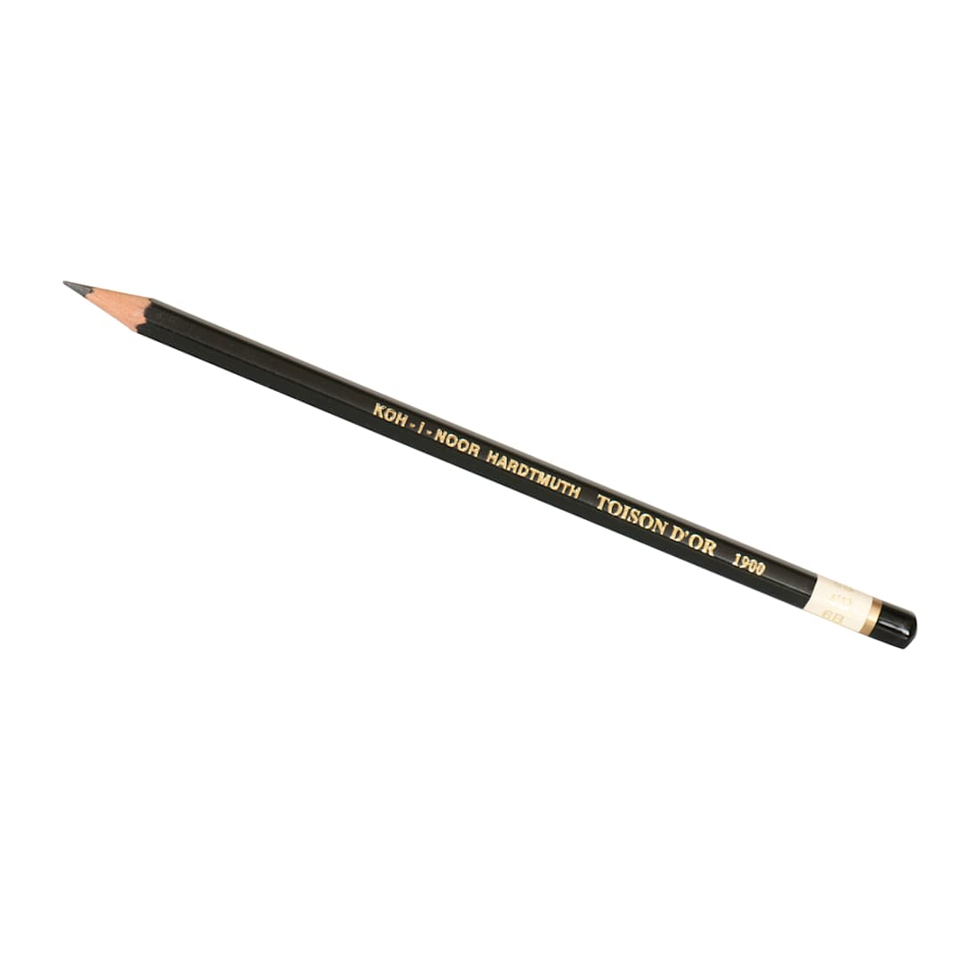 Open in modal - Hardmuth Toison d'Or Artist Drawing Pencils 6B