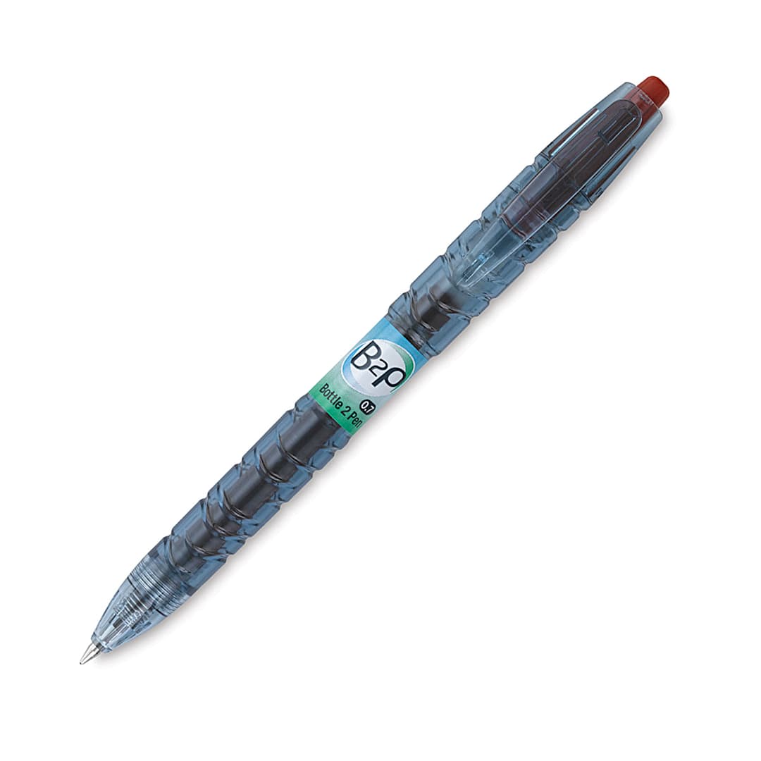 Open in modal - Pilot Begreen Bottle 2 Pen Rollerball Gel Pen  - 0.7 mm, Red