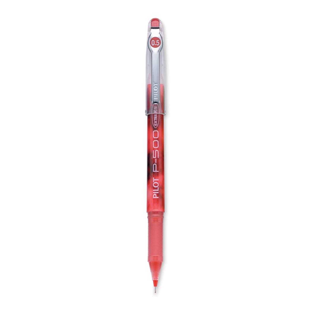 Open in modal - Pilot P-500 Gel Roller - 0.5 mm, Red
