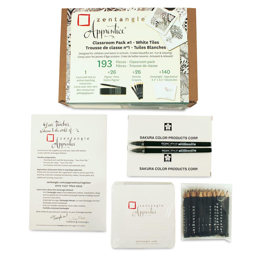 Open in modal - Sakura Zentangle Set - Class Pack, Set of 193