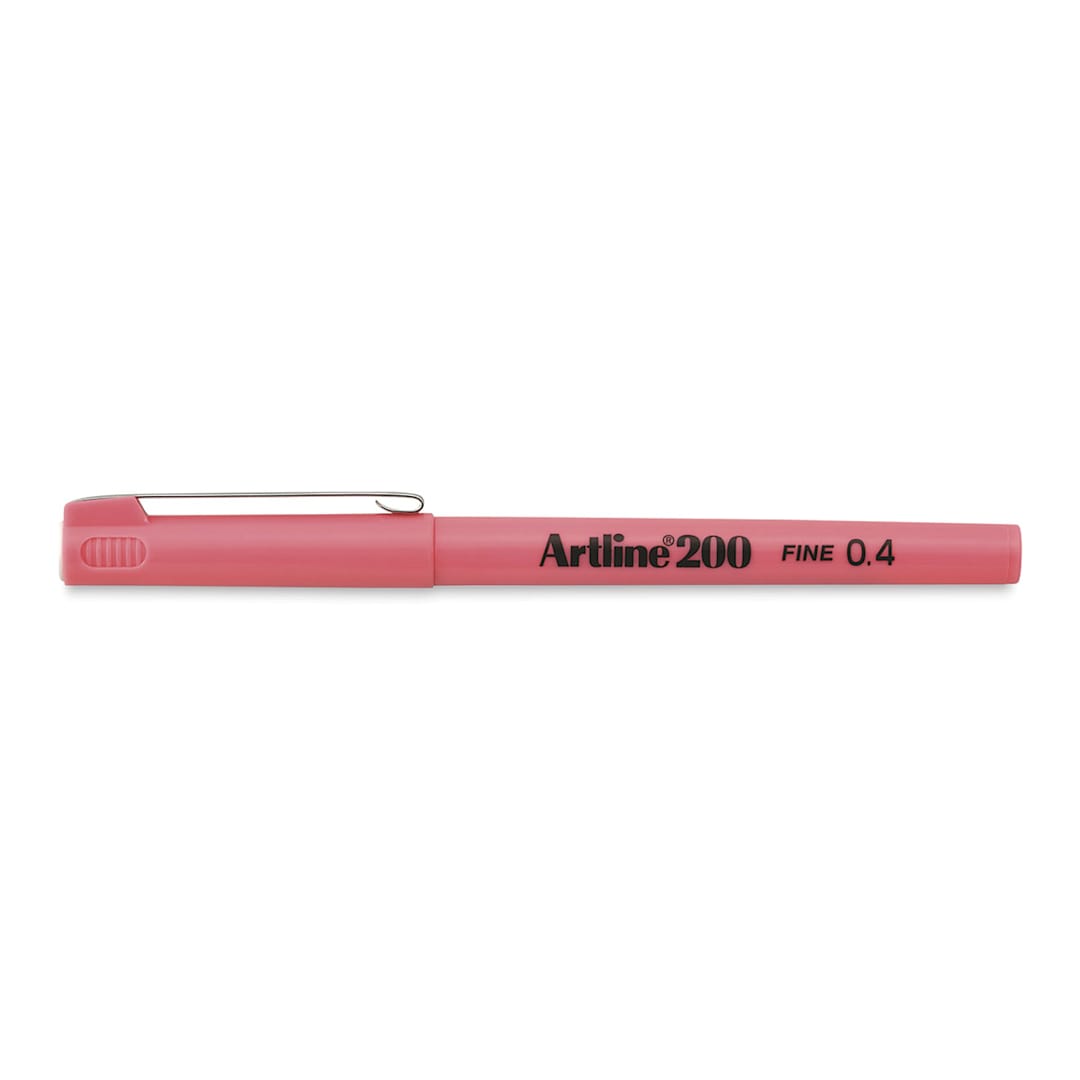 Open in modal - Artline 200 Writing Pen - 0.4 mm Tip, Pink