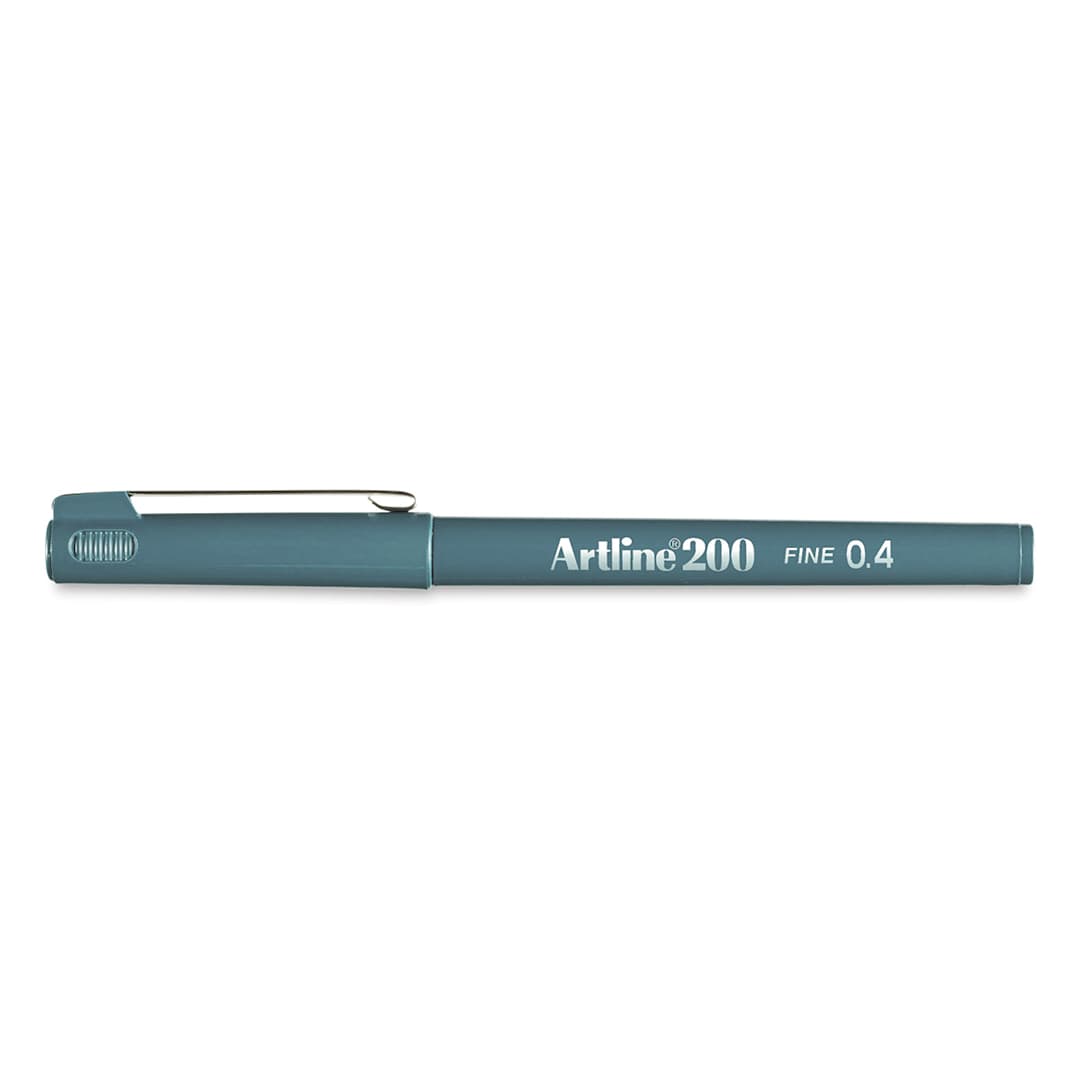 Open in modal - Artline 200 Writing Pen - 0.4 mm Tip, Dark Green
