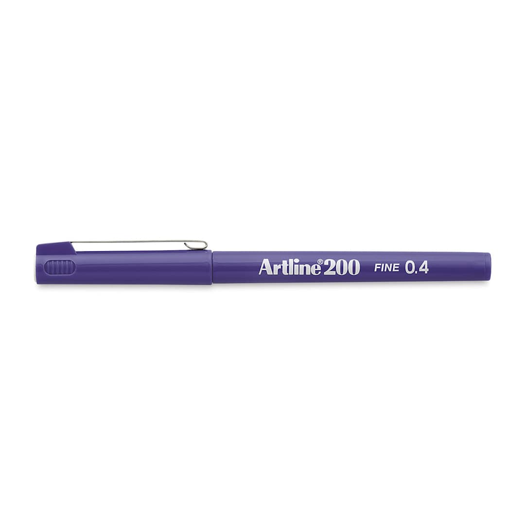 Open in modal - Artline 200 Writing Pen - 0.4 mm Tip, Purple