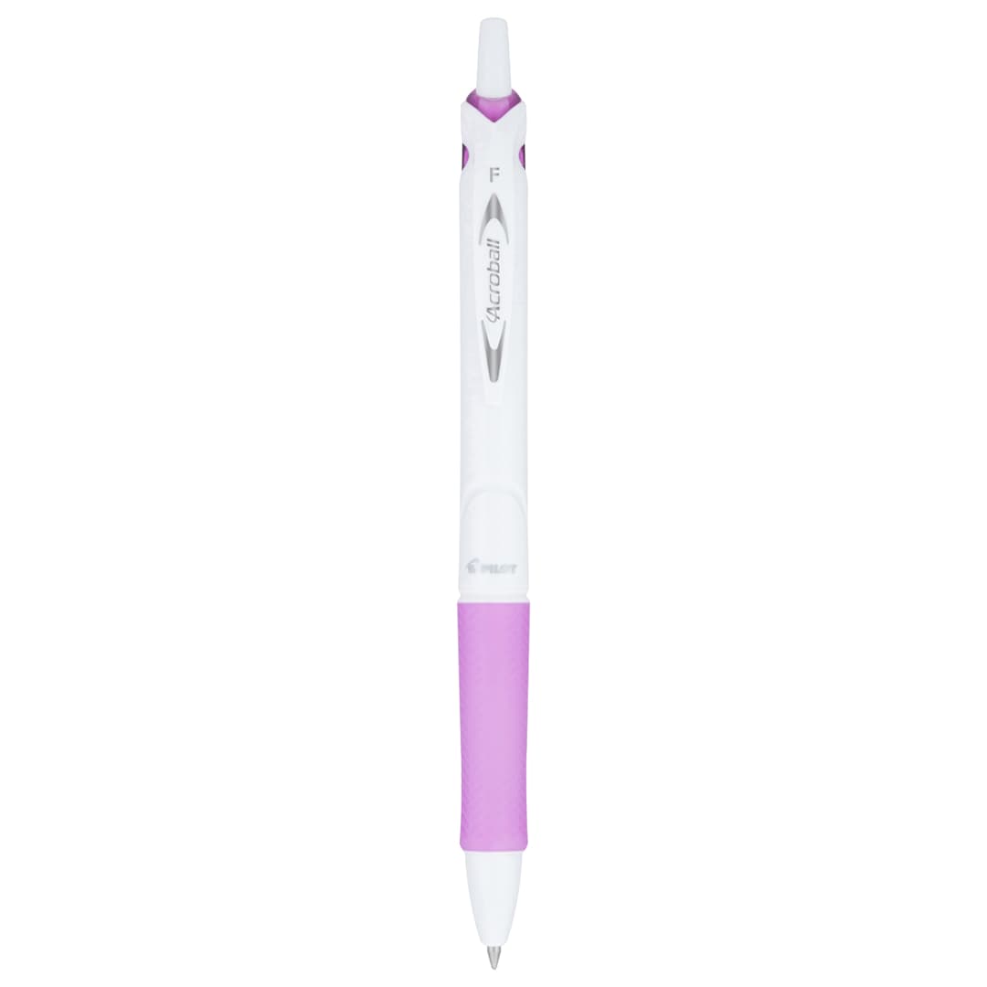Open in modal - Acroball Pure White Advanced Ink Pen Purple