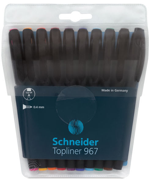 Open in modal - Schneider Topliner 967 Pens and Set