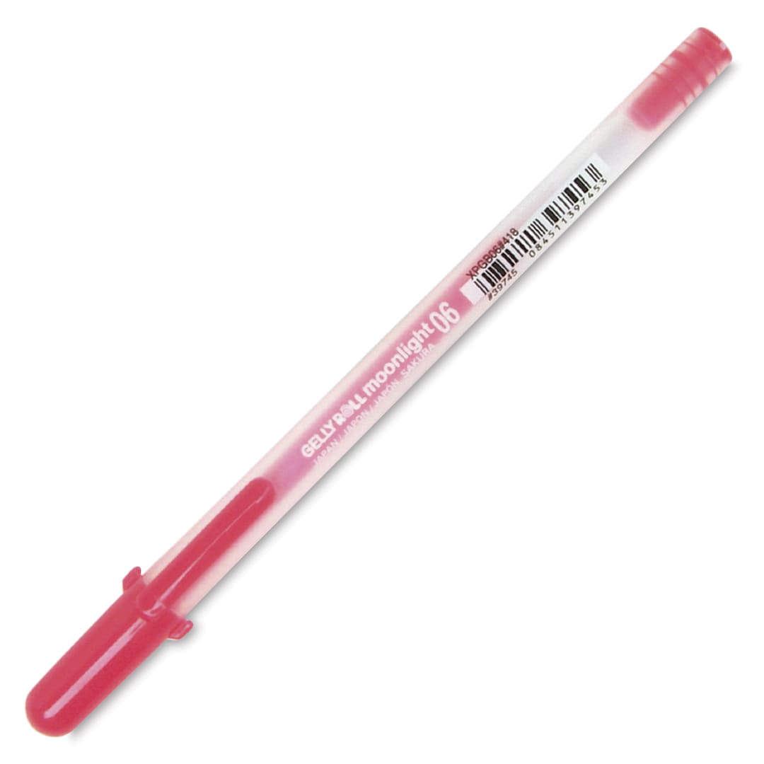 Open in modal - Sakura Gelly Roll Moonlight Pen - Fluorescent Vermilion, Fine Point