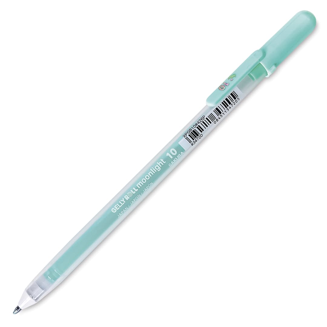 Open in modal - Sakura Gelly Roll Moonlight Pen - Pastel Green, Bold Point