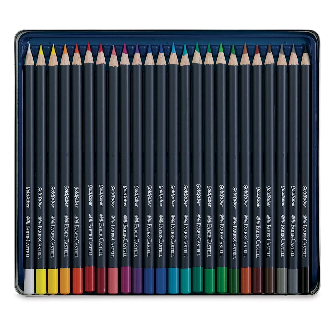 Open in modal - Faber-Castell Goldfaber - Set of 24  Pencils in Tray