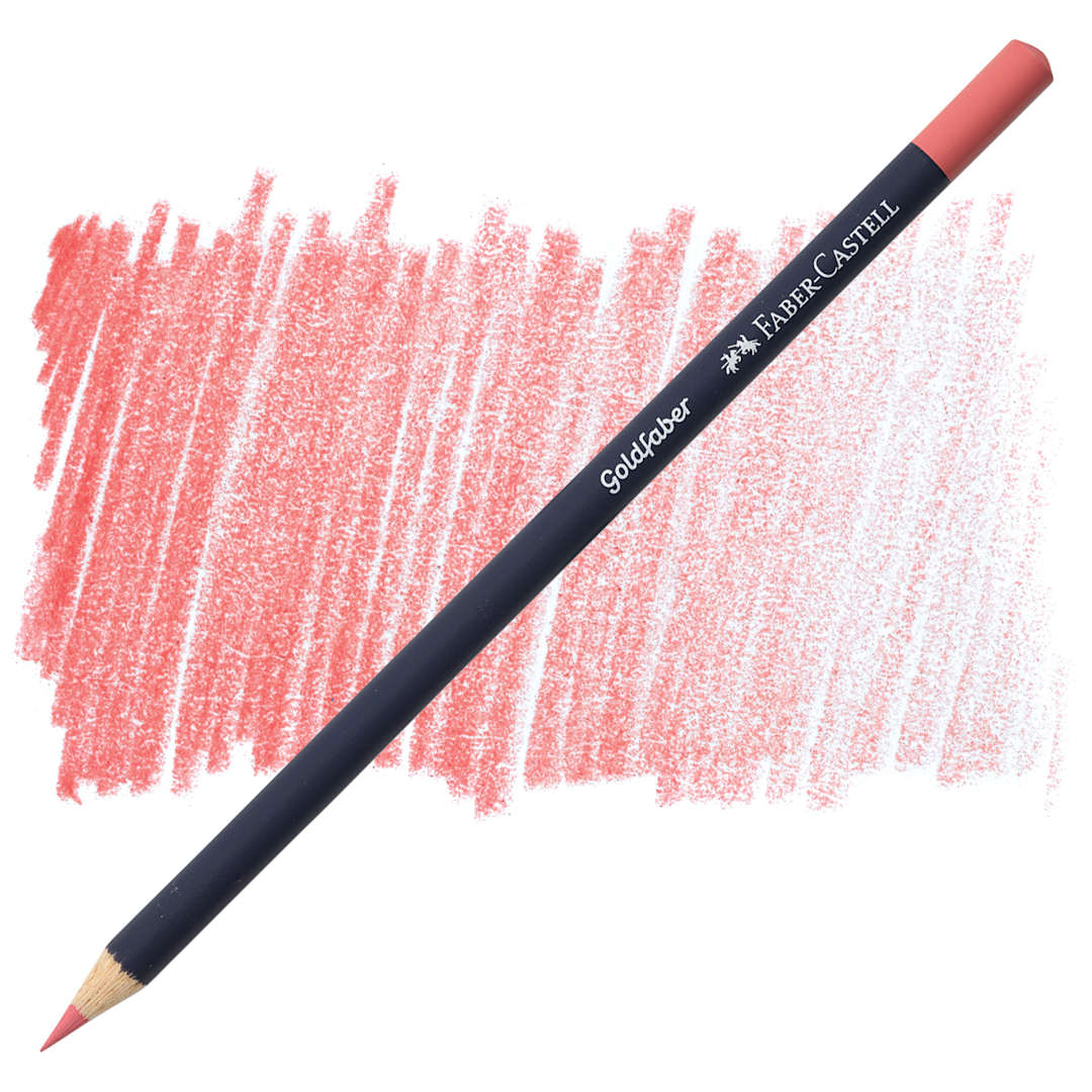 Open in modal - Faber-Castell Goldfaber Color Pencil - Medium Flesh 131 pencil and swatch