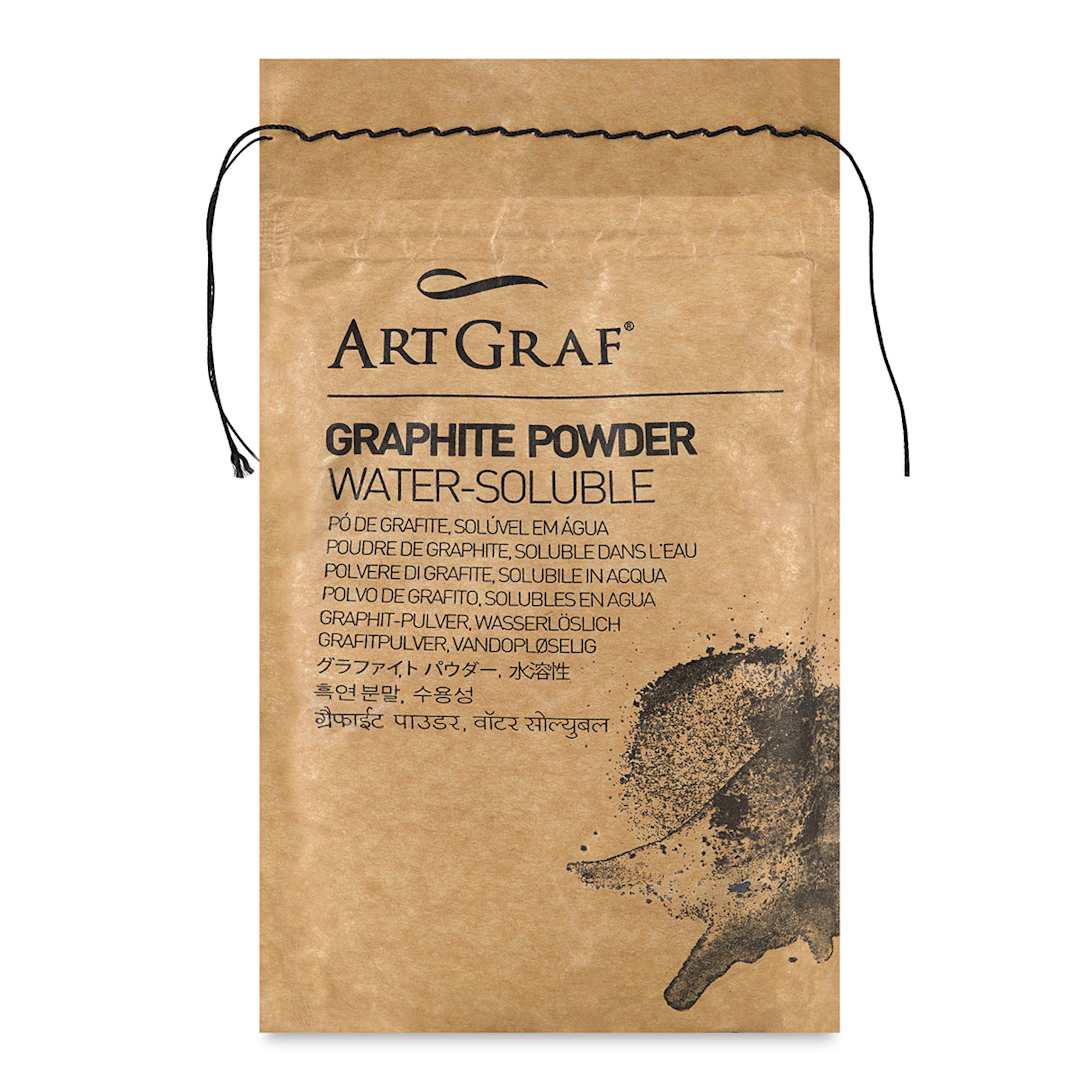 Open in modal - Viarco ArtGraf Graphite Powder - Front view of 250 gram bag shown