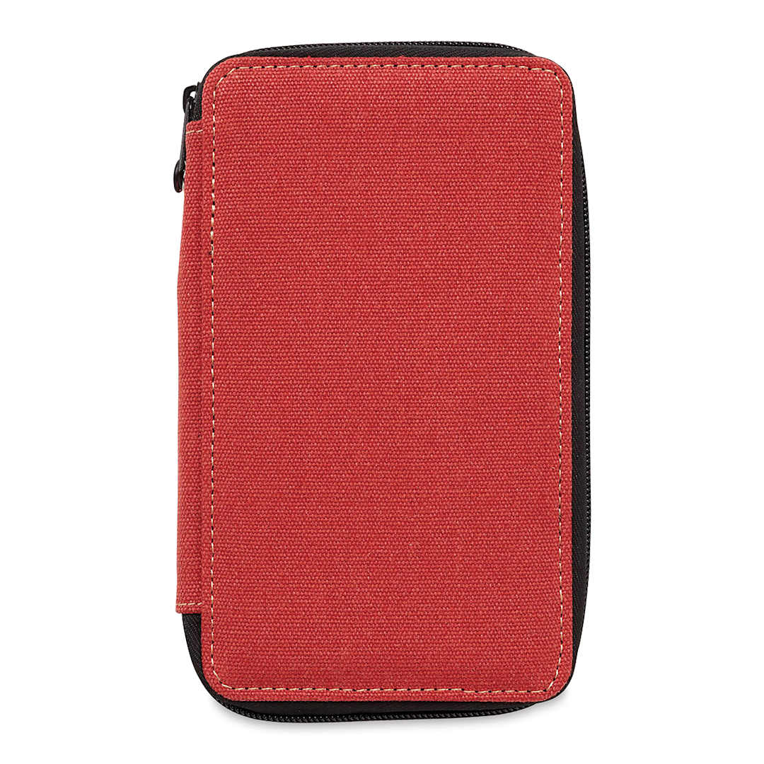 Open in modal - Speedball Canvas Pencil Case - Rose, for 24 Pencils