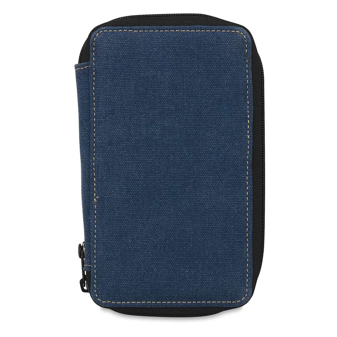 Open in modal - Speedball Canvas Pencil Case - Denim, for 48 Pencils