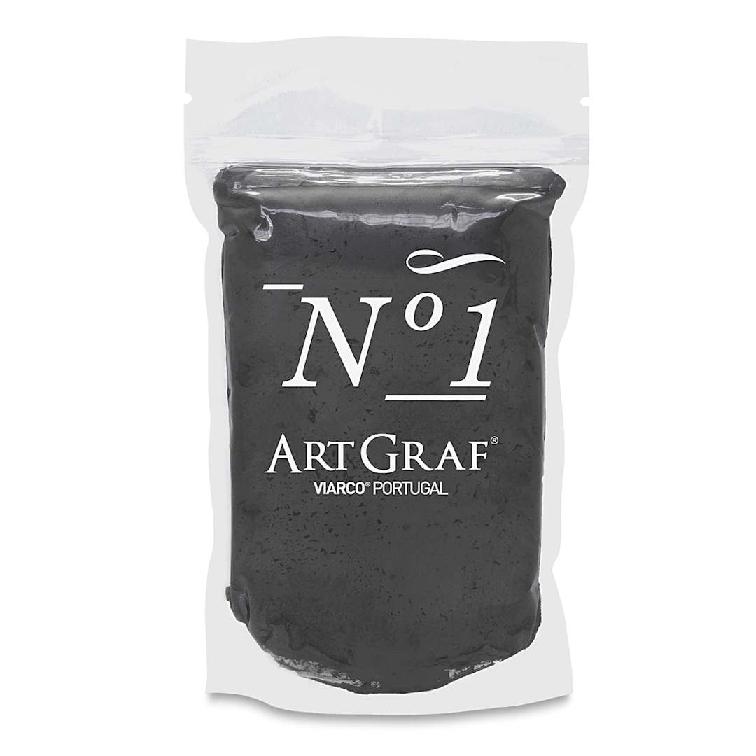 Open in modal - Viarco ArtGraf No. 1 Kneadable Graphite Putty - Front view of 5 oz bag of Putty
