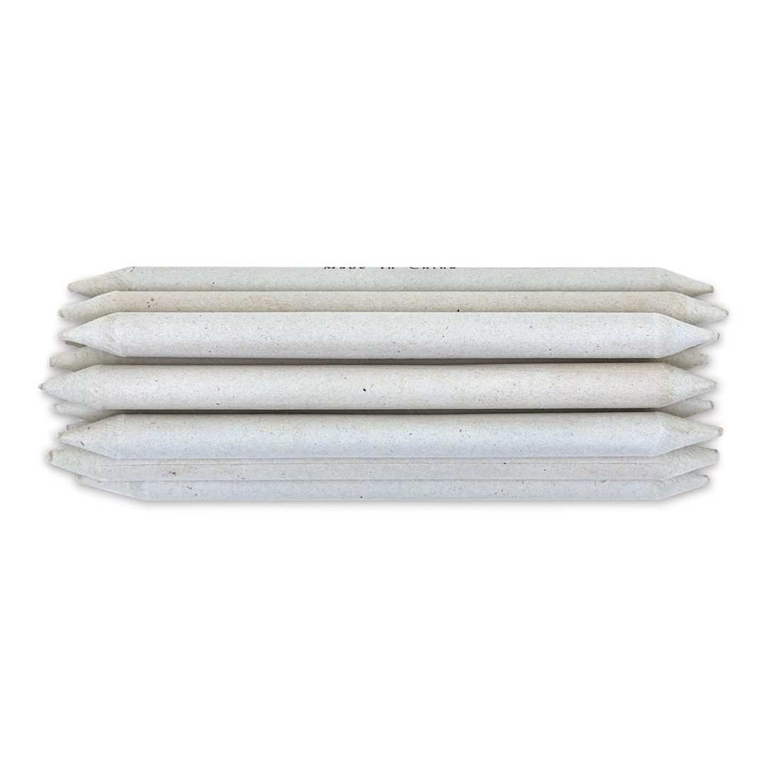 Open in modal - Gray Paper Stumps - 7/16" x 5-3/4", Pack of 12