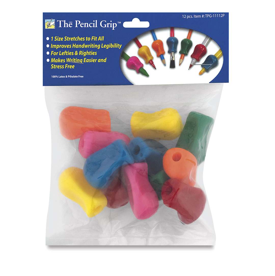 Open in modal - Pencil Grip The Original Grips - 12 pc assortment shown in package