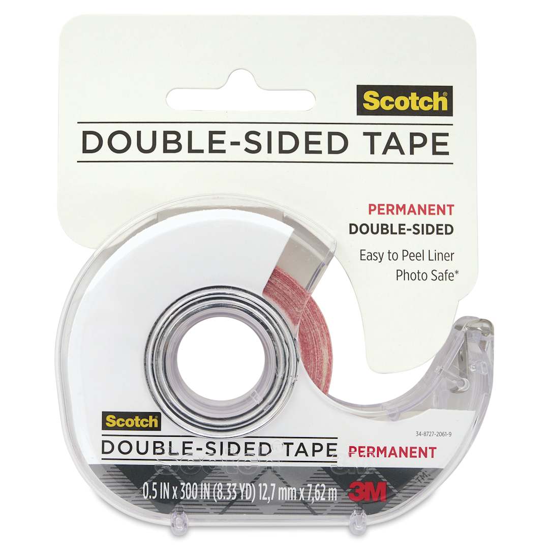 Open in modal - Scotch Double-Sided Tape - 1/2" x 300" - front of packaging