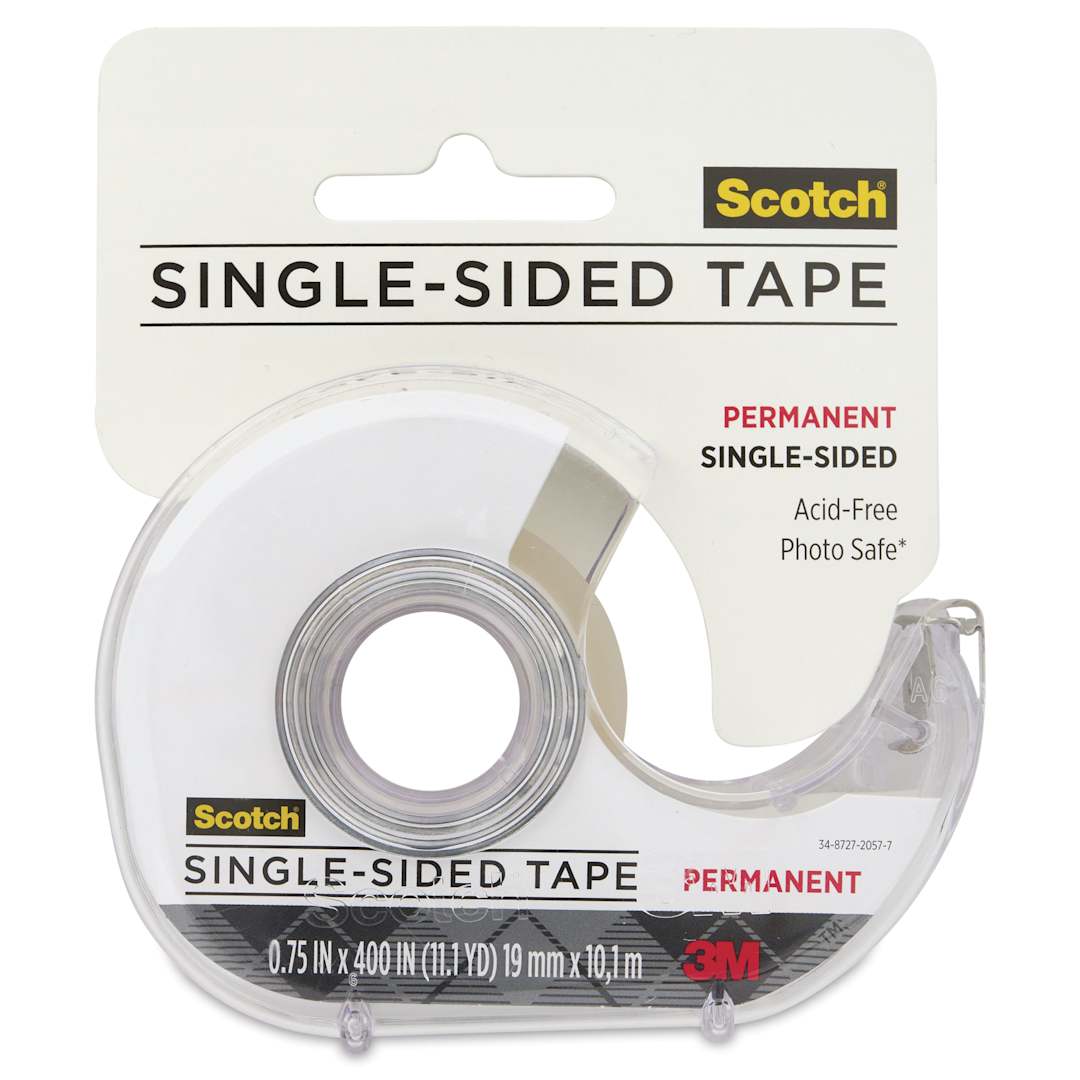 Open in modal - Scotch Single-Sided Tape - 3/4" x 400" - front of packaging
