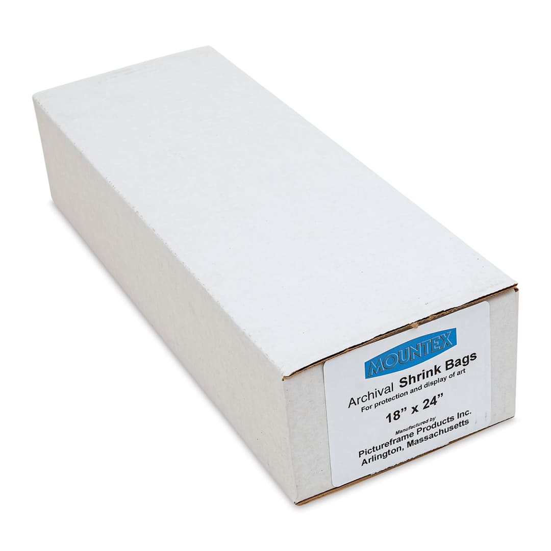 Open in modal - Mountex Shrink Wrap Bags - 18" x 24", Archival, Pkg of 10