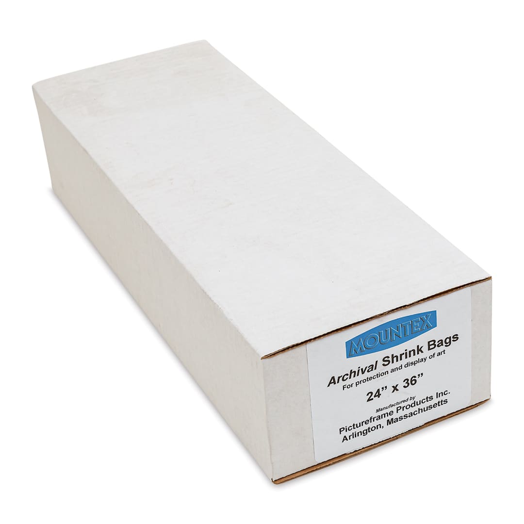 Open in modal - Mountex Shrink Wrap Bags - 24" x 36", Archival, Pkg of 10