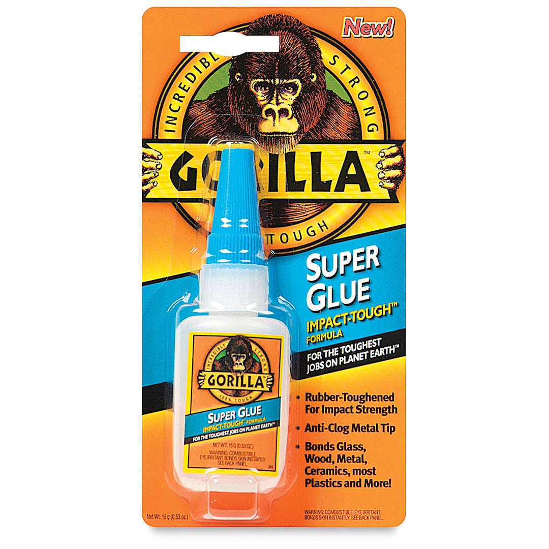 Open in modal - Gorilla Super Glue - 0.5 oz - front of packaging