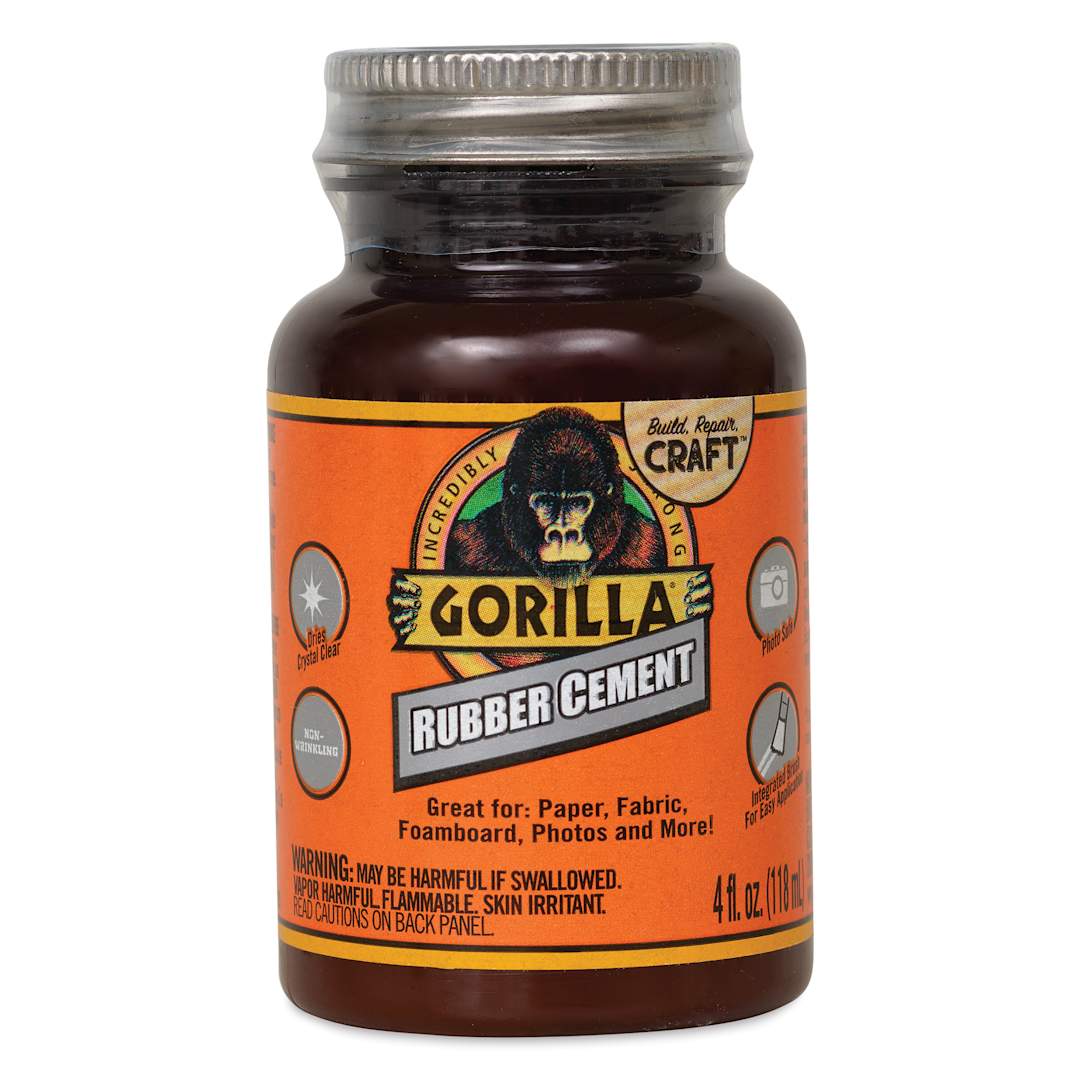 Open in modal - Gorilla Rubber Cement - 4 oz - front