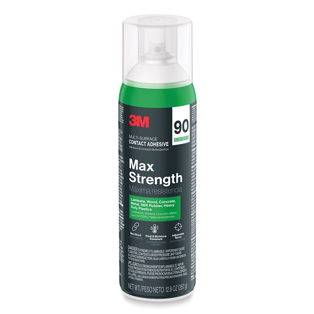 Open in modal - 3M Max Strength 90 Contact Spray Adhesive with cap on