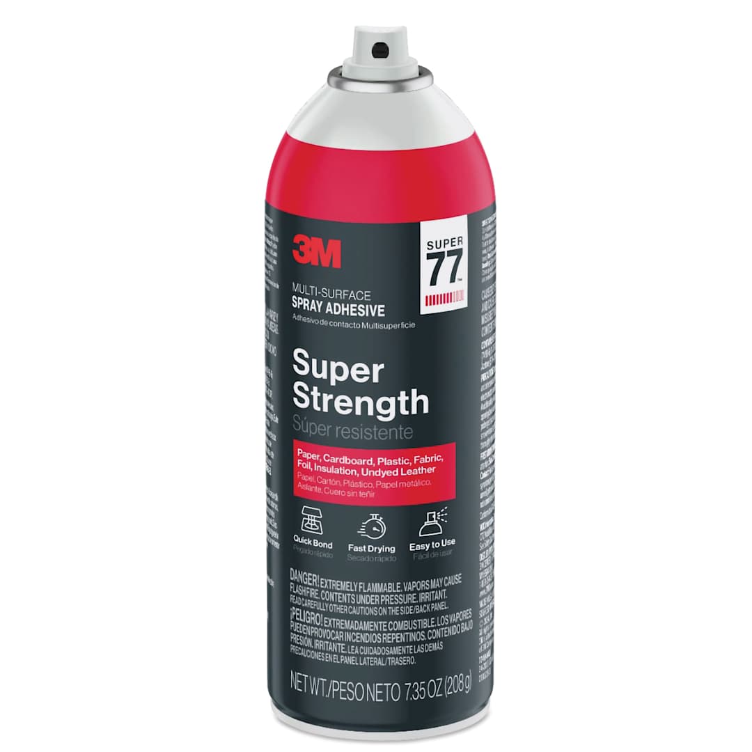 Open in modal - 3M Super 77 Multi-Purpose Spray Adhesive - front of can