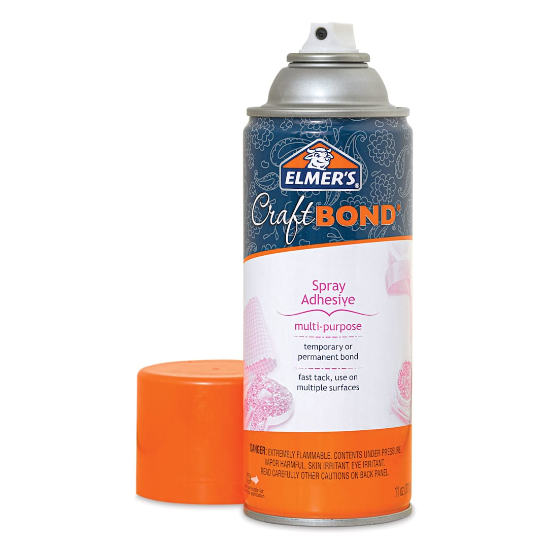 Open in modal - Elmer's Craft Bond Multi-Purpose Spray Glue - 11 oz, with cap removed