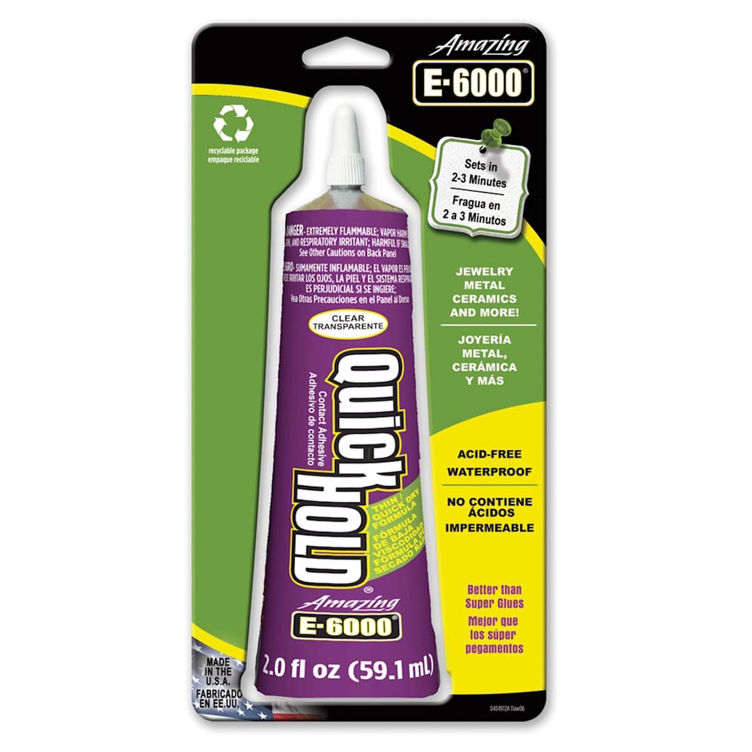 Open in modal - QuickHOLD Craft Glue 2 oz. Tube, Carded - Peggable