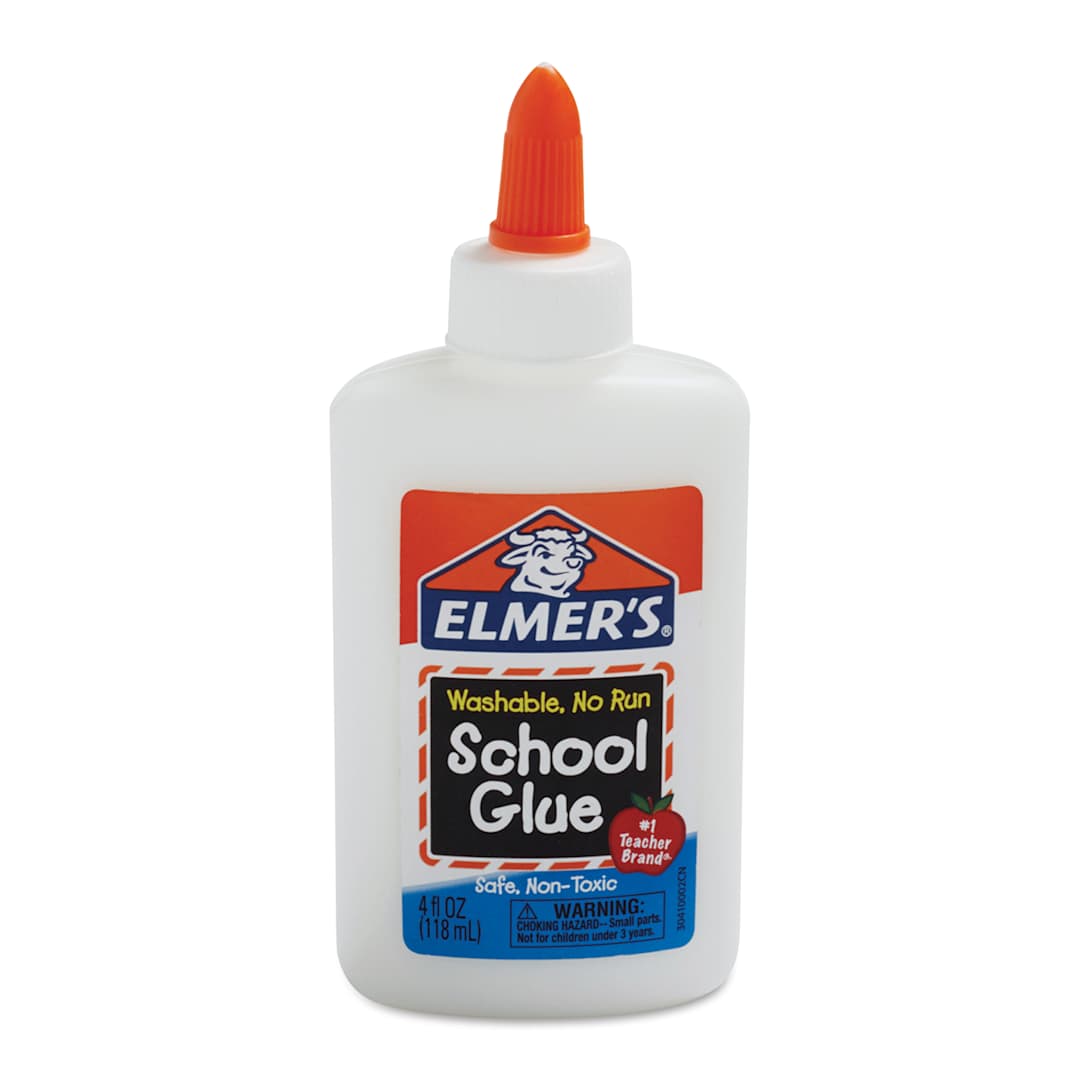 Open in modal - Elmer's Washable School Glue - 4 oz, White