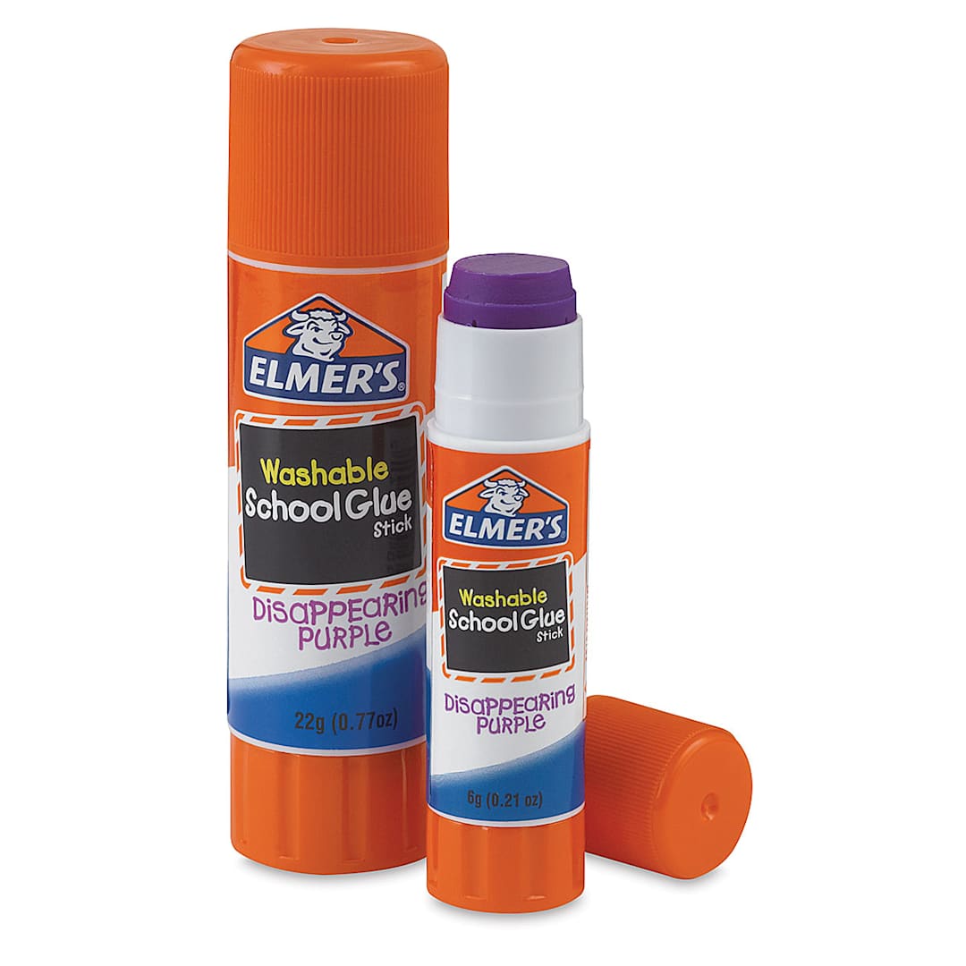 Open in modal - Elmers Washable School Glue Sticks - Assorted Sizes shown