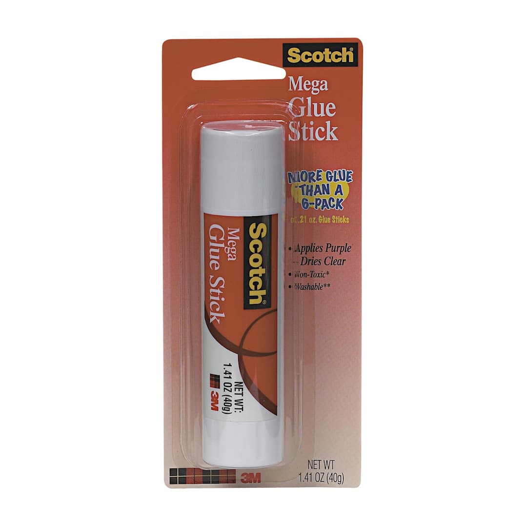 Open in modal - Scotch Mega Glue Stick 1.41 oz. - Peggable