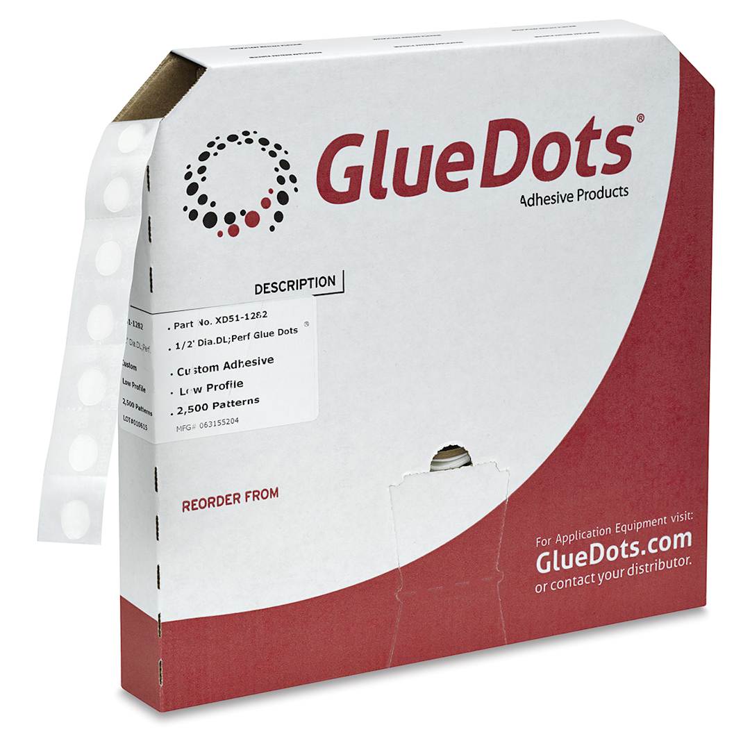 Open in modal - Glue Dots Permanent Adhesive Dots - 1/2", Pkg of 2500