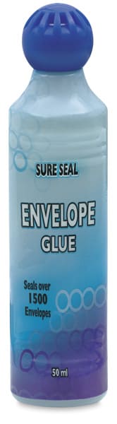 Open in modal - Envelope Sealer/Paper Glue - Front of 50 ml Bottle