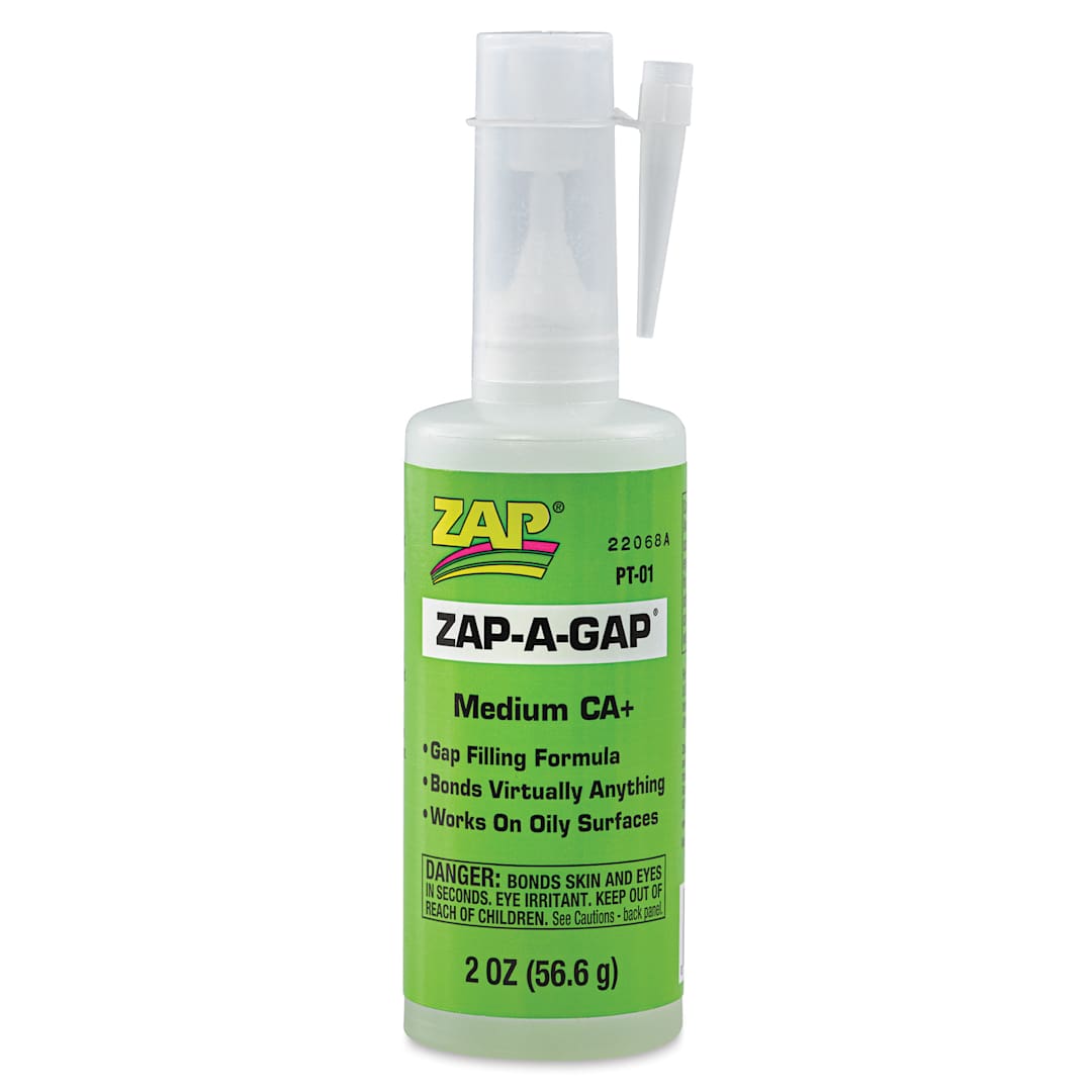 Open in modal - Zap-A-Gap CA+ Adhesive - Medium, 2 oz, front of the packaging
