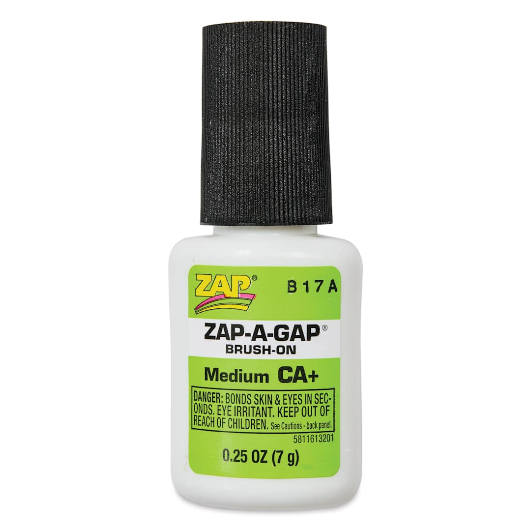 Open in modal - Zap-A-Gap CA+ Adhesive - Brush-On, 0.25 oz - front