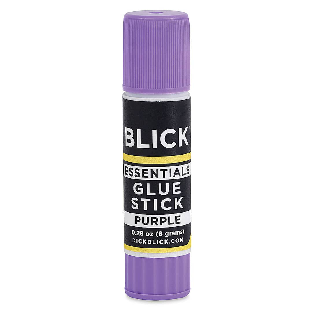 Open in modal - Blick Glue Stick - 0.28 oz, Purple