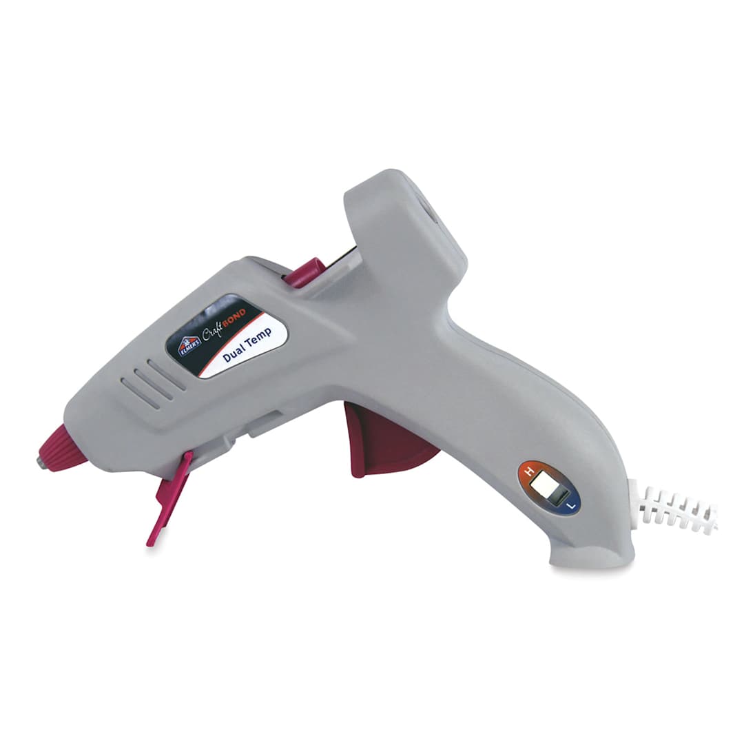 Open in modal - Elmer's Craftbond Hot Glue Gun - Side view of Mini Size Dual Temp Glue Gun
