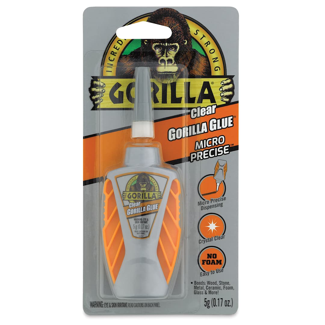 Open in modal - Gorilla Clear Glue - Micro Precise, 0.2 oz (Front of package)